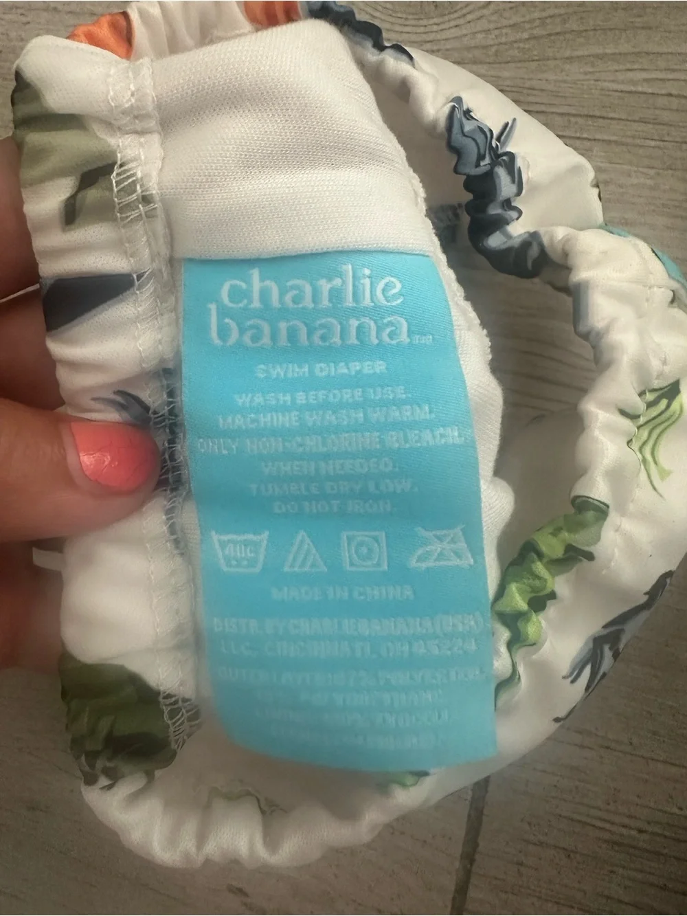 3 Charlie banana reusable swim diaper/covers size large 22-34lbs